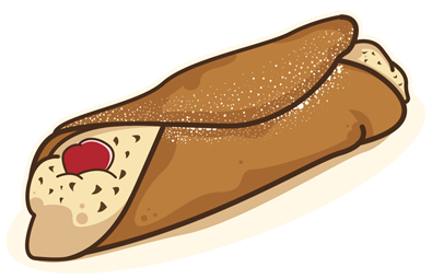 Cannoli Sticker